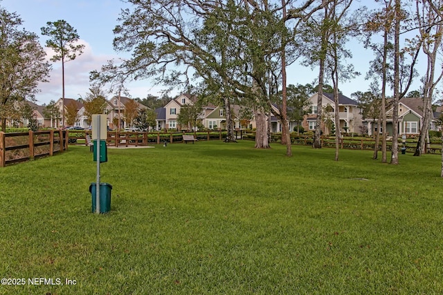 74 Lone Eagle Way, Ponte Vedra, FL 32081 - view of property's community featuring a lawn, fence, and a residential view