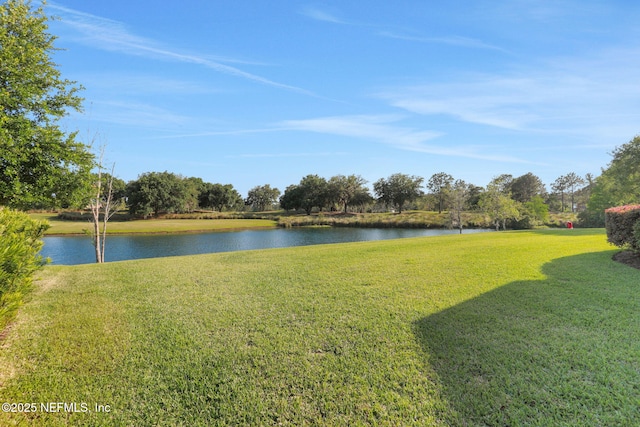 property view of water