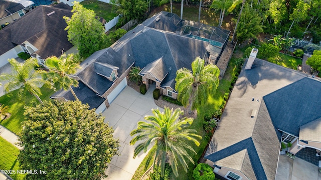 aerial view