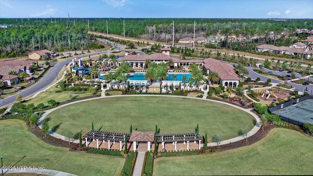 bird's eye view