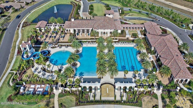 bird's eye view