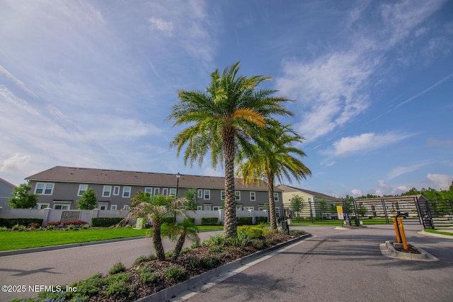 11213 Minnetta Ct, Jacksonville, FL 32256 - view of property with a residential view and fence