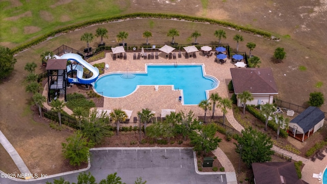 aerial view