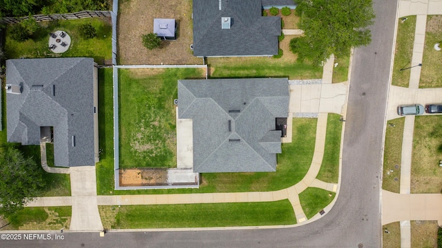 drone / aerial view