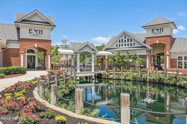 1695 Waters Edge Dr, Fleming Island, FL 32003 - view of home's community featuring a water view