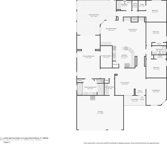 1695 Waters Edge Dr, Fleming Island, FL 32003 - plan