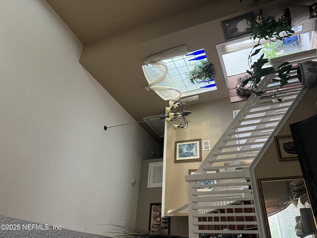 view of staircase