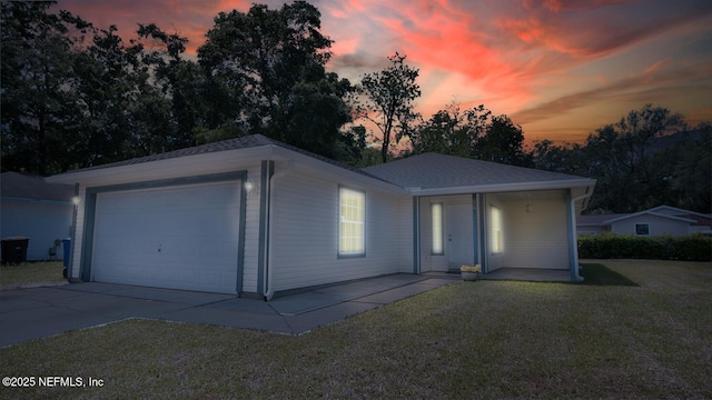 8878 Scott Woods Dr W, Jacksonville, FL 32208 - single story home featuring a front yard and driveway