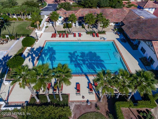 drone / aerial view