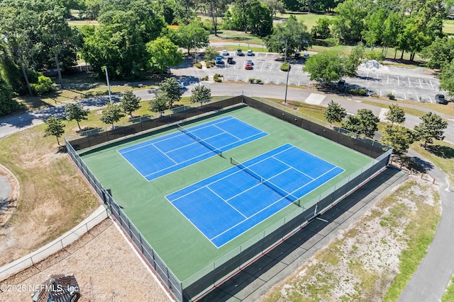 aerial view