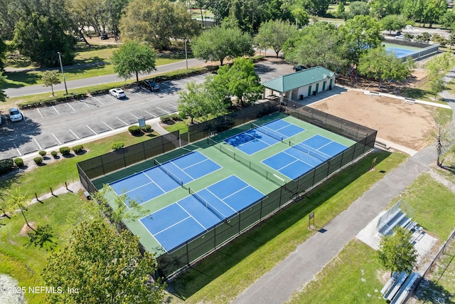 aerial view