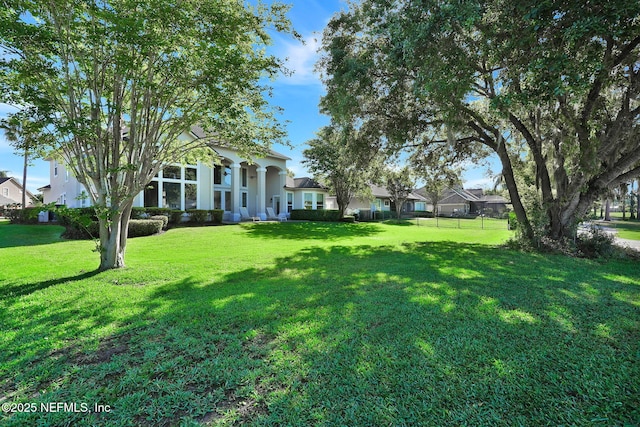 view of yard