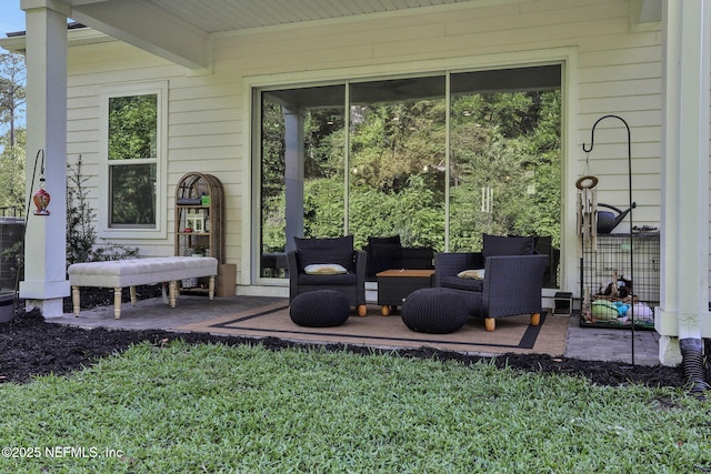 view of patio