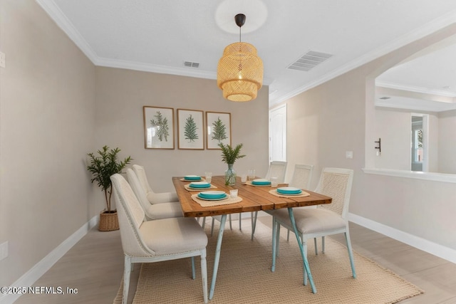 64 Nevis Peak Ln, Saint Augustine, FL 32092 - dining space with crown molding
