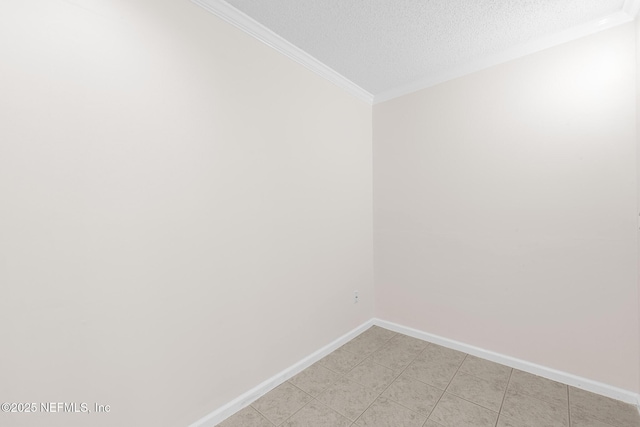 1218 Shallowford Dr E, Jacksonville, FL 32225 - unfurnished room featuring ornamental molding, baseboards, and a textured ceiling