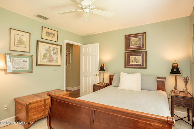 3771 Saltmeadow Ct S, Jacksonville, FL 32224 - bedroom featuring baseboards and a ceiling fan