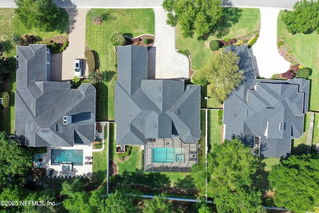drone / aerial view
