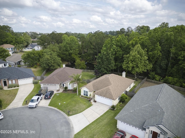 1558 Roseberry Ct, Fleming Island, FL 32003 - bird's eye view featuring a residential view