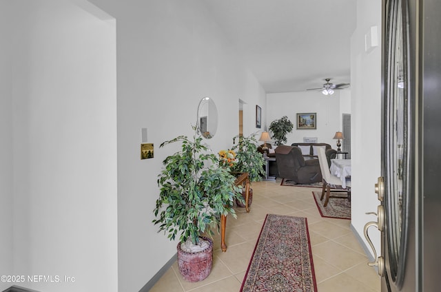 1558 Roseberry Ct, Fleming Island, FL 32003 - hallway with light tile patterned floors