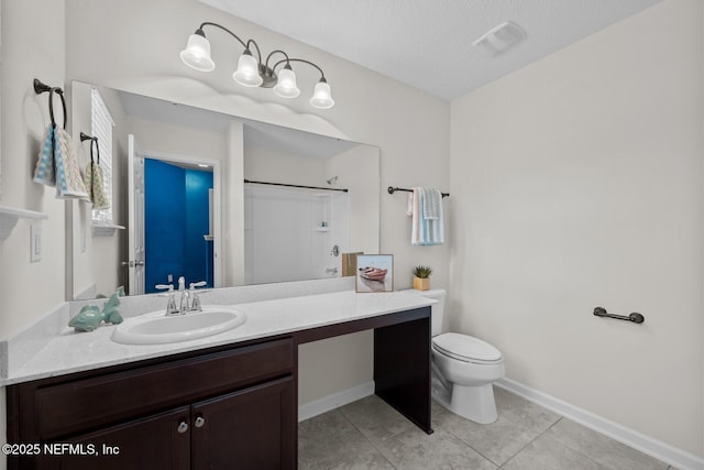 133 San Briso Way, Saint Augustine, FL 32092 - full bathroom with vanity, tile patterned flooring, and a shower