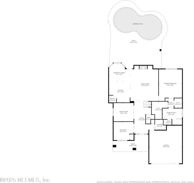 2427 Green Glade Ct, Fleming Island, FL 32003 - floor plan / room layout