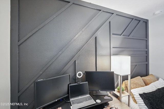 view of office area