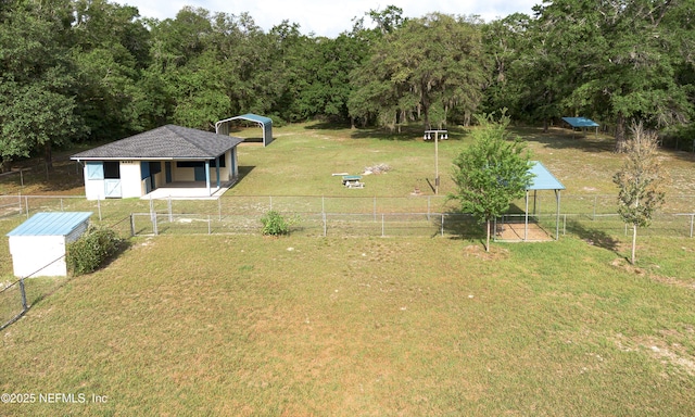 4041 Saddlehorn Trl, Middleburg, FL 32068 - view from above of property