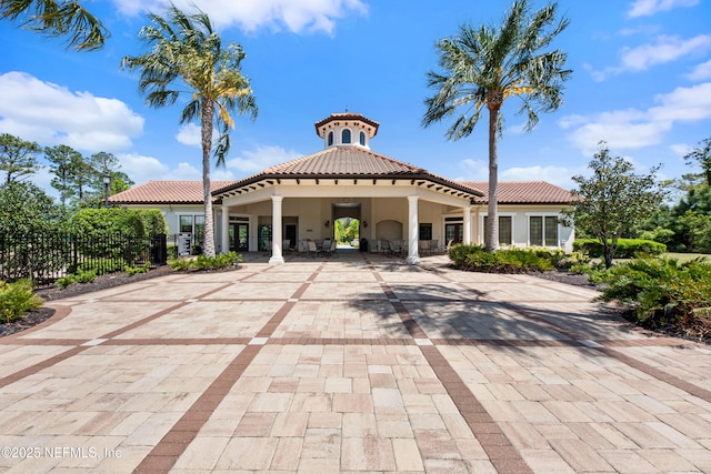 31 Tesoro Ter, Saint Augustine, FL 32095 - view of property with fence and decorative driveway