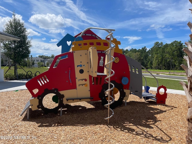 view of community playground