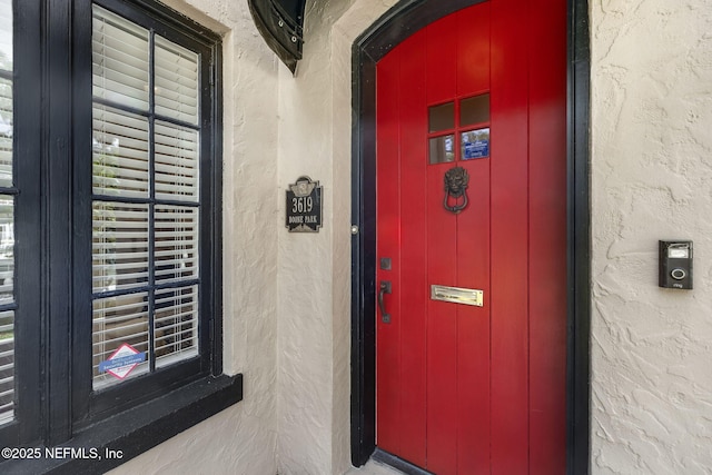 view of entrance to property