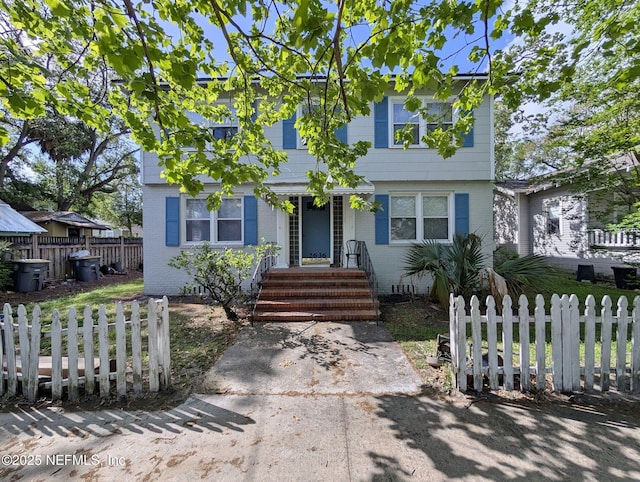 2636 Post St, Jacksonville, FL 32204 - colonial inspired home featuring brick siding and fence