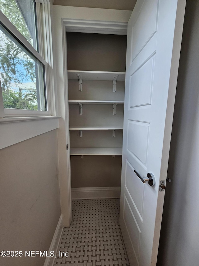 view of closet