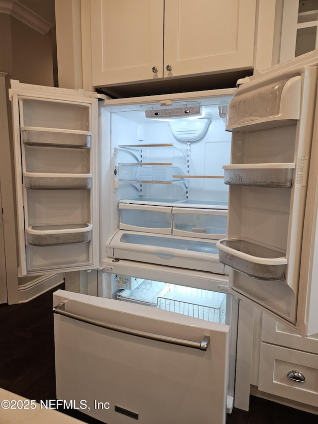 room details featuring white cabinetry