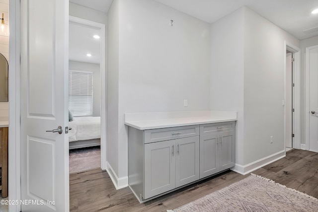 290 Marquesa Cir, Saint Johns, FL 32259 - hallway with baseboards and wood finished floors