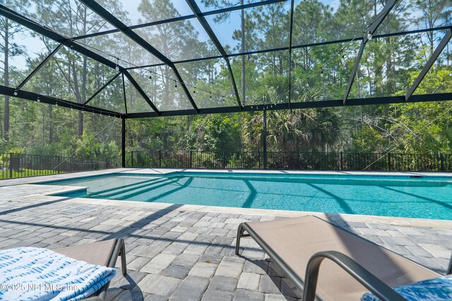 290 Marquesa Cir, Saint Johns, FL 32259 - view of pool featuring a fenced in pool, fence, and a patio area