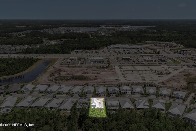290 Marquesa Cir, Saint Johns, FL 32259 - bird's eye view with a water view and a wooded view