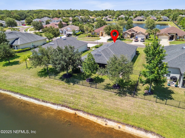 417 Palazzo Cir, Saint Augustine, FL 32092 - aerial perspective of suburban area with a large body of water