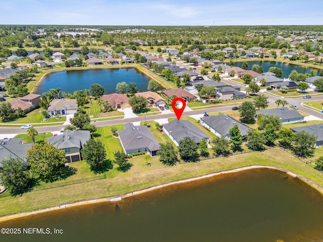 417 Palazzo Cir, Saint Augustine, FL 32092 - aerial perspective of suburban area featuring a large body of water