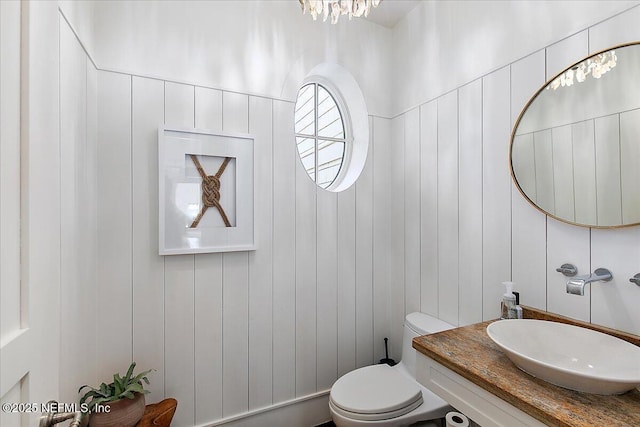 301 S Roscoe Blvd, Ponte Vedra Beach, FL 32082 - half bath featuring toilet and a sink