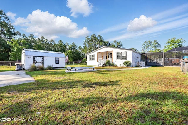 1417 Marlee Rd, Saint Johns, FL 32259 - view of yard with an outbuilding