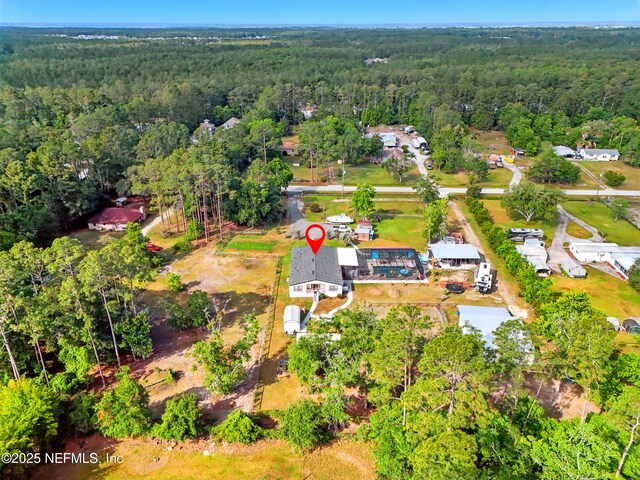 1417 Marlee Rd, Saint Johns, FL 32259 - aerial view of a heavily wooded area