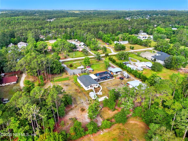 1417 Marlee Rd, Saint Johns, FL 32259 - bird's eye view of a forest