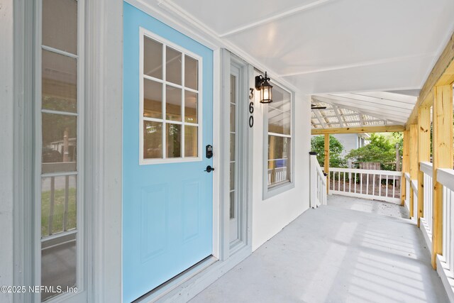 360 Varella Ave, Saint Augustine, FL 32084 - property entrance featuring a porch