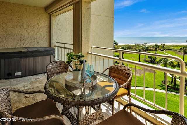 948 Spinnakers Reach Dr, Ponte Vedra Beach, FL 32082 - balcony featuring a water view