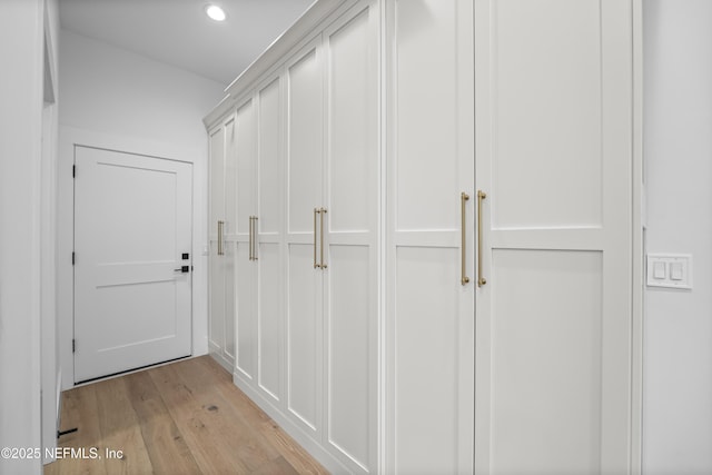view of closet