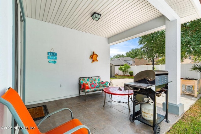 3753 Old Hickory Ln, Orange Park, FL 32065 - view of patio / terrace featuring fence
