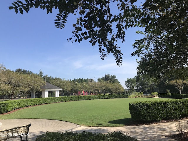 3753 Old Hickory Ln, Orange Park, FL 32065 - view of home's community featuring a yard