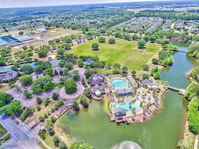 3753 Old Hickory Ln, Orange Park, FL 32065 - bird's eye view featuring a water view