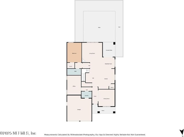 3753 Old Hickory Ln, Orange Park, FL 32065 - plan