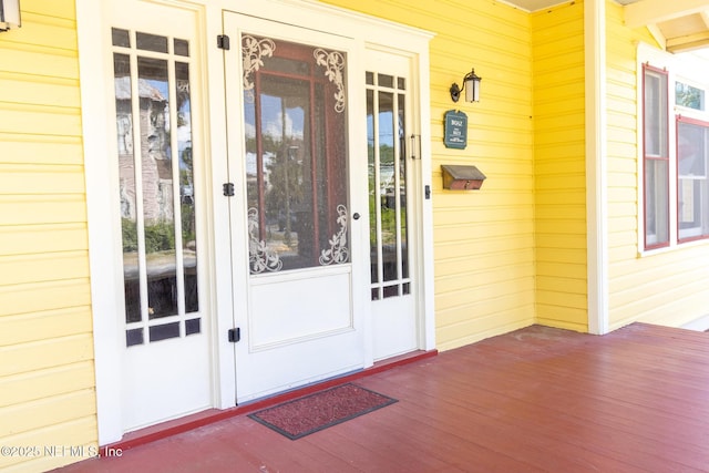 703 Emmett St, Palatka, FL 32177 - property entrance featuring covered porch